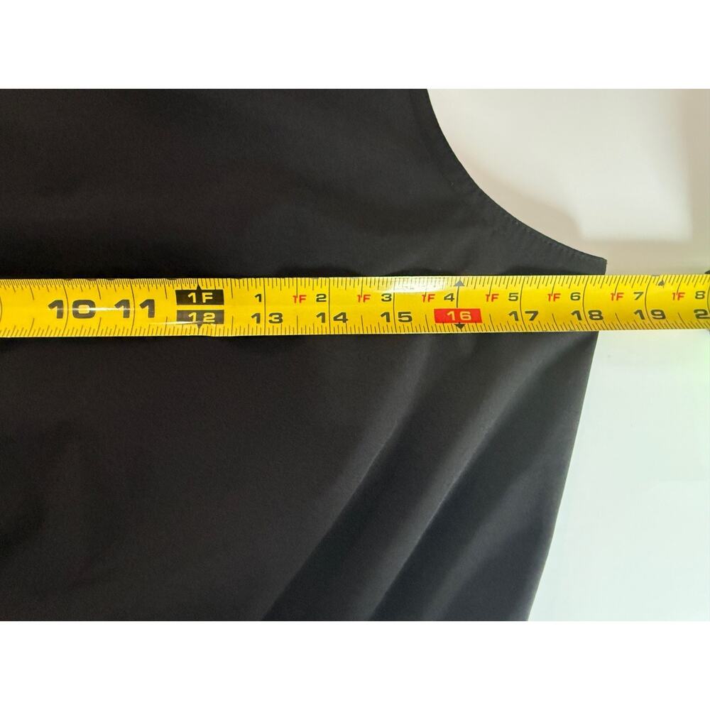 Calvin Klein Black scoop neck sleeveless Classic Minimalist fitted waist SZ 8 - Picture 8 of 13